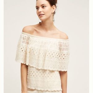 Anthropologie | Harlyn Manarola Off Shoulder Top